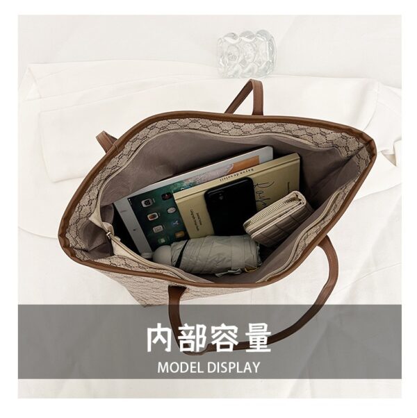 Large Capacity Commuter Personalized Tote Bag - Image 5