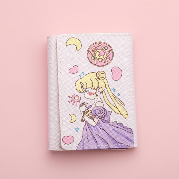 Cartoon Anime Tri-Fold Wallet - Image 4
