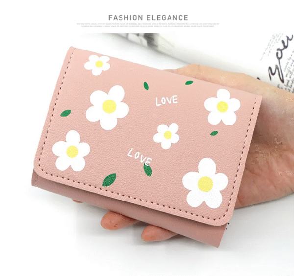 Cute Love Flower Female Wallet - Image 6