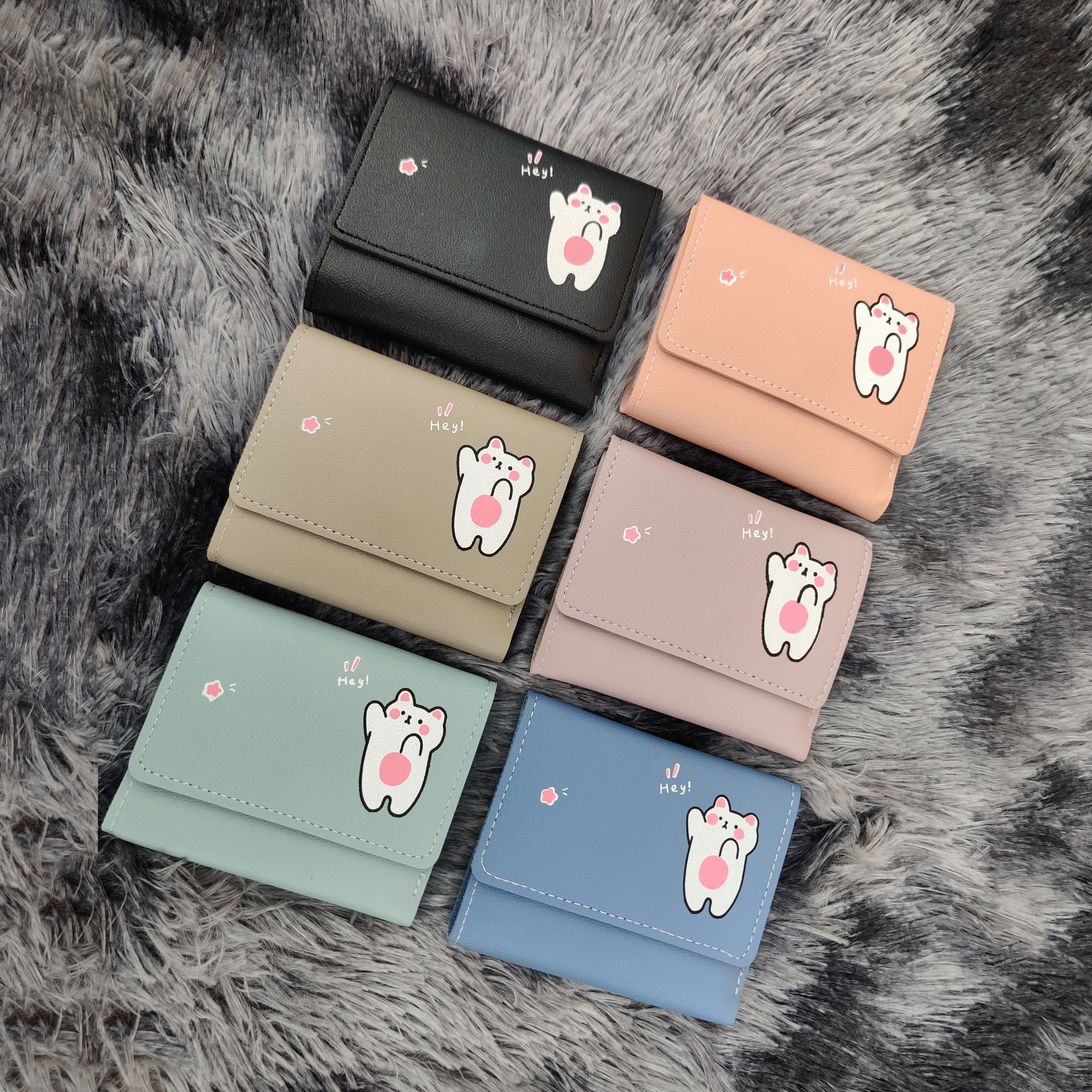 Cartoon Cute Short Wallet