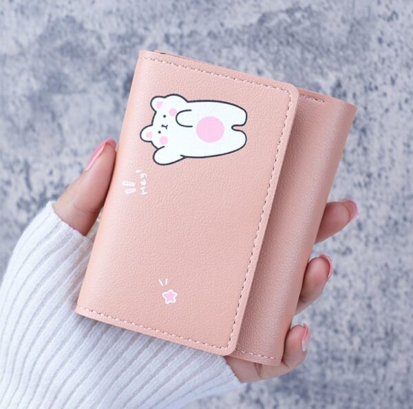 Cartoon Cute Short Wallet - Image 2