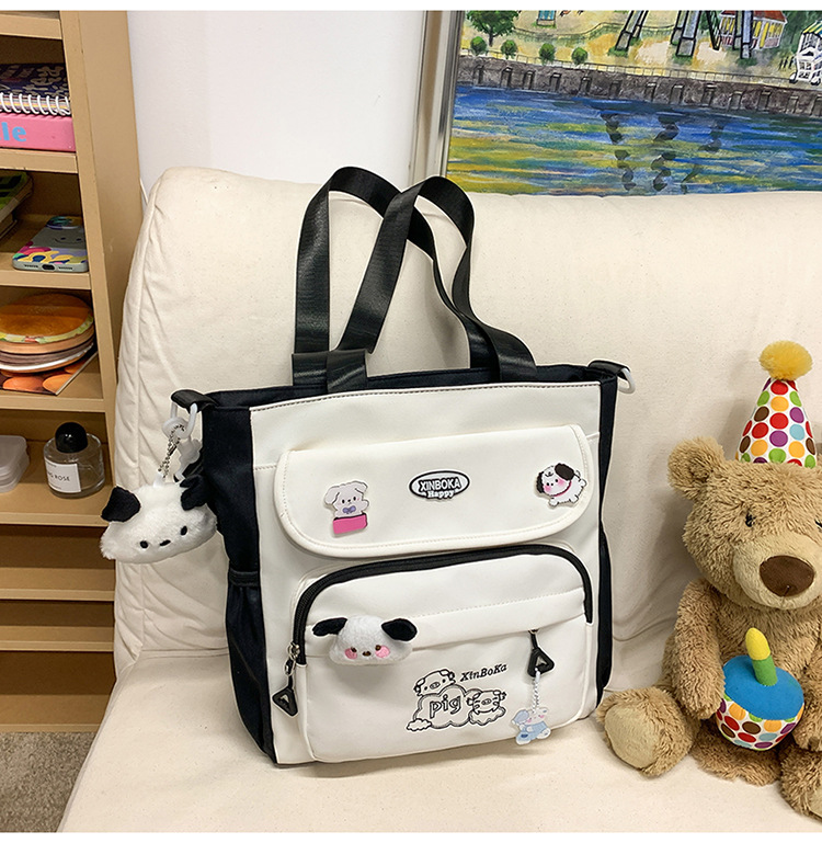 Korean Style College Shoulder Bag - Image 2