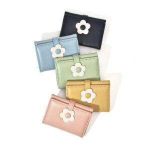 womens-cute-small-three-fold-flower-pattern-pu-leather-wallet