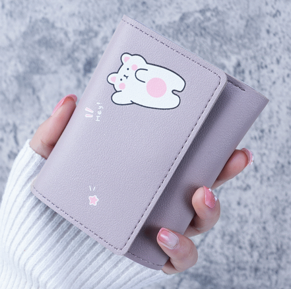 Cartoon Cute Short Wallet - Image 7