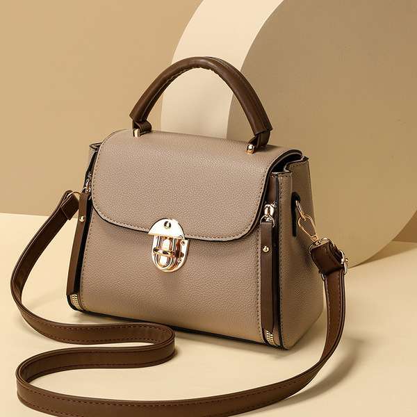 High-End Lock Shoulder Bag – Chic & Durable!