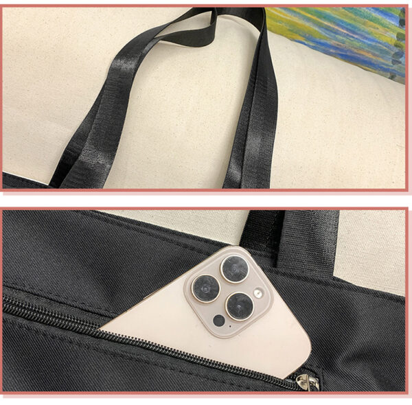 Korean Style College Shoulder Bag - Image 12