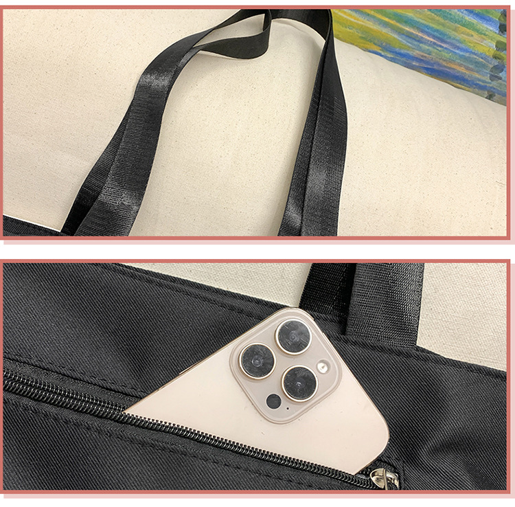 Korean Style College Shoulder Bag - Image 12