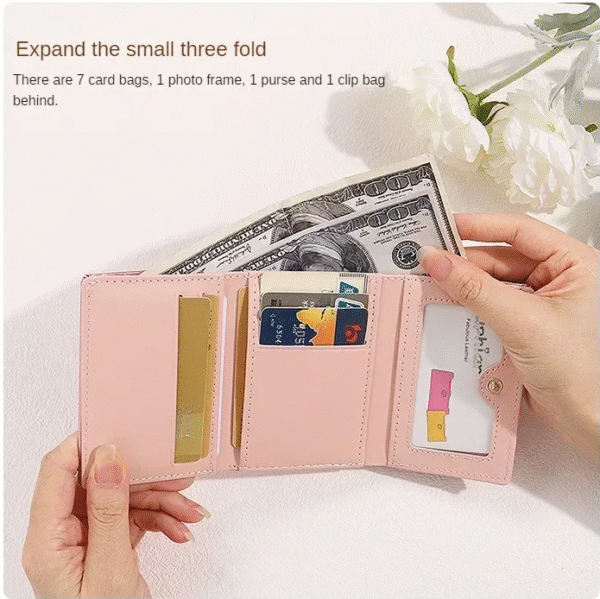 Ladies' Short Laser Wallet - Image 7