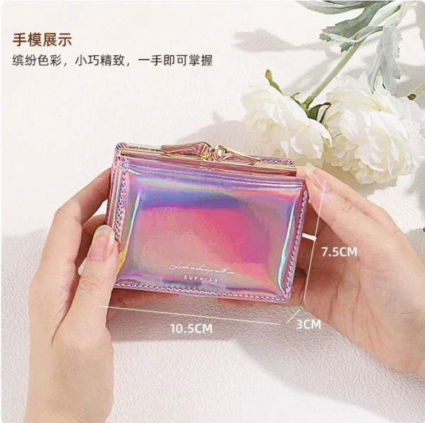 Ladies' Short Laser Wallet - Image 5