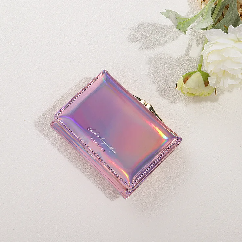 Ladies' Short Laser Wallet