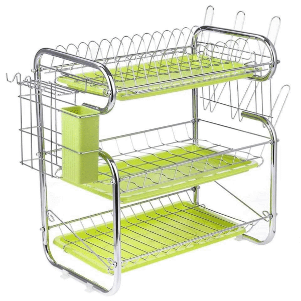 Modern Design 3 Tier Kitchen Dish Drying Rack - Image 6