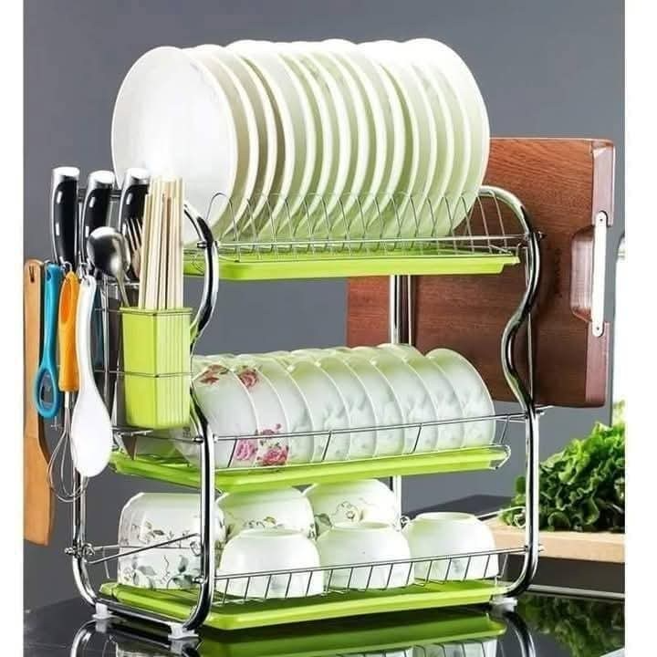 Modern Design 3 Tier Kitchen Dish Drying Rack