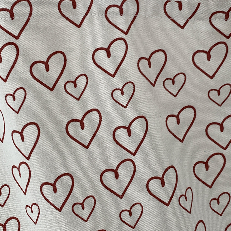 Beautiful and Budget-friendly Heart Printed Shoulder Tote Bag - Image 7