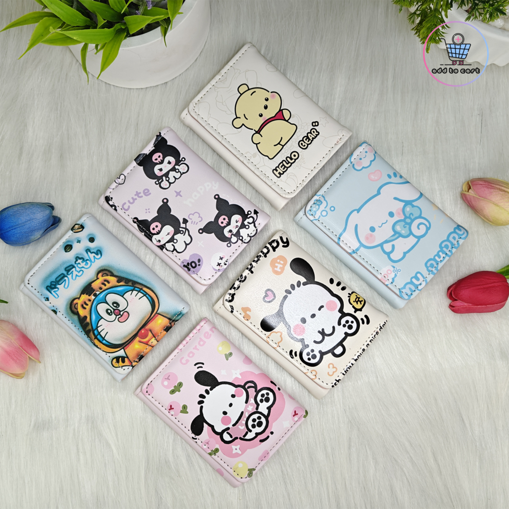 Cute Anime Cartoon Mini Wallet